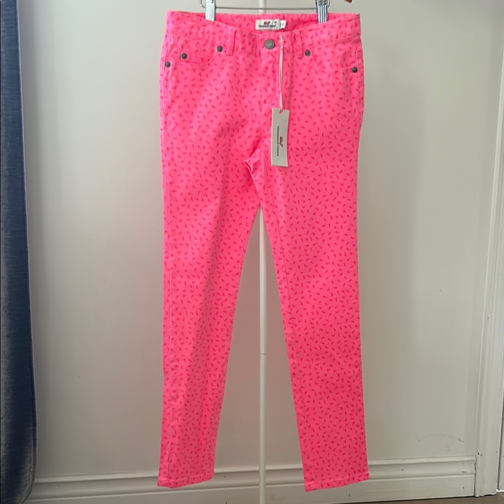 Vineyard Vines Pink Skinny Jeans Vibrant Style